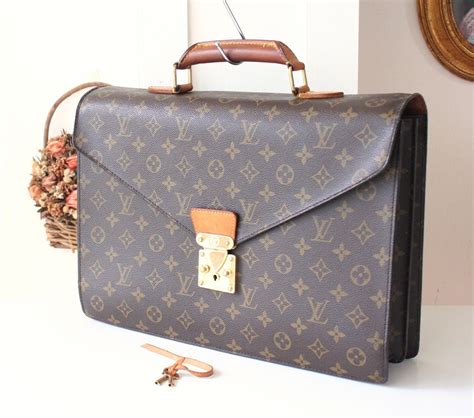 louis vuitton attache|original louis vuitton briefcase.